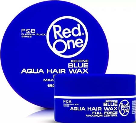 Red One Aqua Hair Gel Wax 150ml - Blue